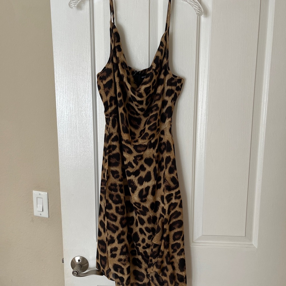 Leopard Print Women's Dress